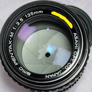 Pentax-M 135mm f3.5 手動鏡 (可連k to nikon z 轉接環)