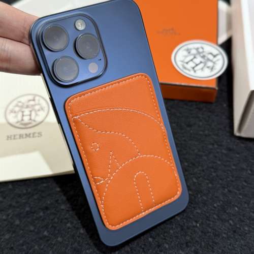愛馬仕HERMES 駿馬MagSafe磁吸卡包