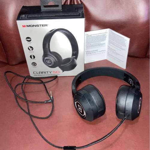 Monster Clarity 50 High Definition Wired Headphones 有線頭戴式耳機