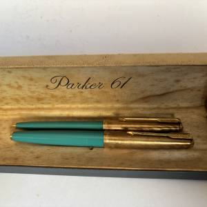 Parker 61 fountain pen and ballpen