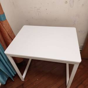 白色書枱電腦枱80厘米寬