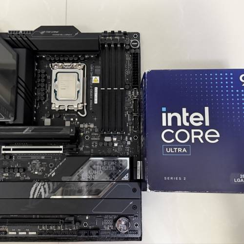 ASUS ROG Z890-F + ULTRA 9 285