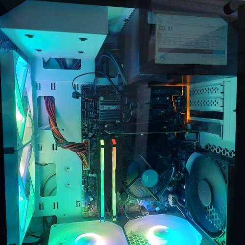 SilverStone PS15 M.Atx Tempered Glass &ndash; White, ASUS PRIME B250M-A