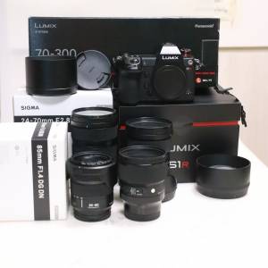 Lumix S1R 1機4鏡全部出售