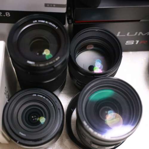 Lumix S1R 1機4鏡全部出售