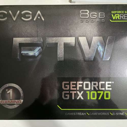 EVGA GeForce GTX 1070 FTW ACX3.0 8GB Full Set