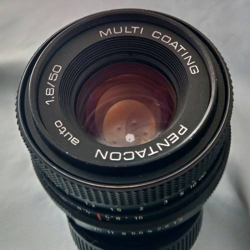 東德 Pentacon 50mm F1.8  m42-mount :即Meyer-optik廠 後期鏡頭品牌