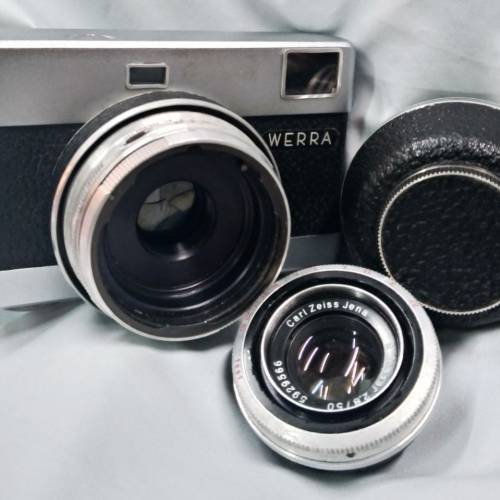 東德蔡司 Carl Zeiss Jena  Werra Il  叠影對焦 可換鏡式菲林機  新淨