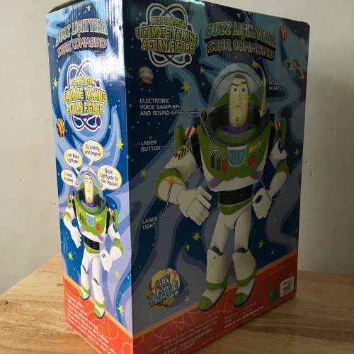 2000年香港版 正版 香港版迪士尼 反斗奇兵 巴斯光年公仔玩具一盒