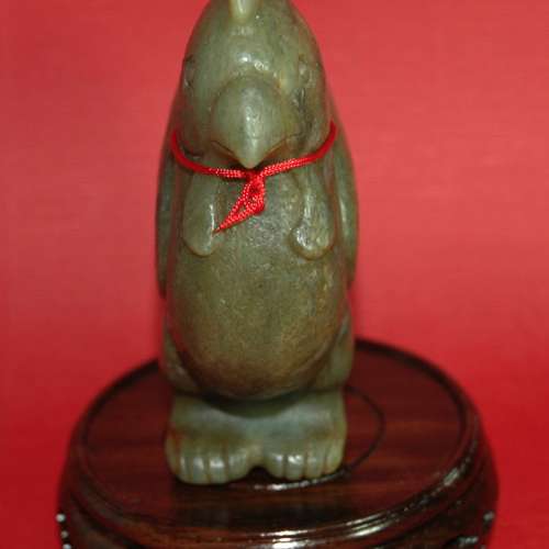 雞造型市面甚少有 舊多年舊玉石玉器舊雕工，有福有財衣食無憂！！