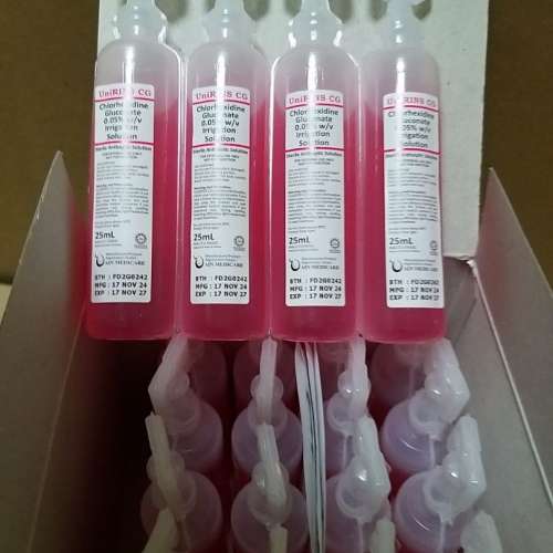 400ml Chlorhexidine Gluconate 傷口 消毒液 生理鹽水