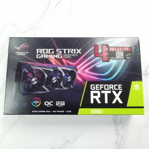 ASUS ROG Strix GeForce RTX 3060 OC Edition 12GB GDDR6 GPU Display Card 顯示卡
