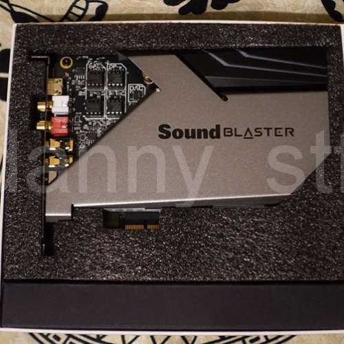 Creative Sound Blaster AE-9 旗艦級 PCIe 音效卡 32-bit / 384 kHz 播放與獨立耳...