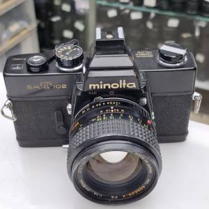 MINOLTA SRT 102 + 50MM F1.4 PG  PENTAX SP F + SMC TAKUMAR 55MM F1.8