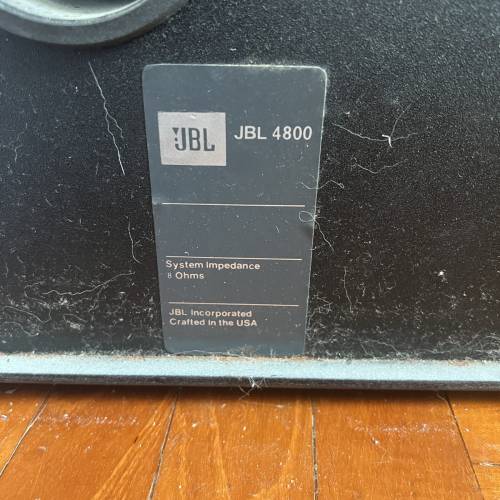 jbl 4800 speaker