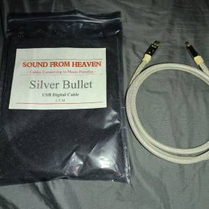 Sound From Heaven Sliver Bullet USB線（1.5m）
