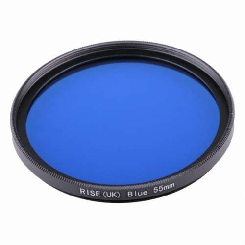 Rise(UK)  BLUE Color Effect Filter - 藍色濾鏡 (49mm)