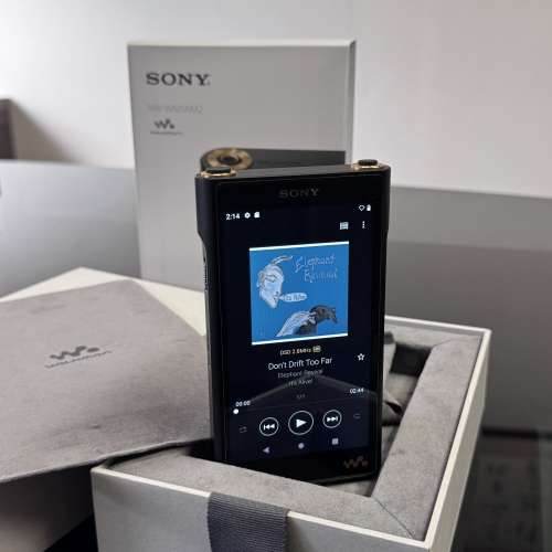 99%新 Sony 黑磚二代 NW-WM1AM2 DAP 高解析度音樂播放器