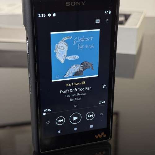 99%新 Sony 黑磚二代 NW-WM1AM2 DAP 高解析度音樂播放器