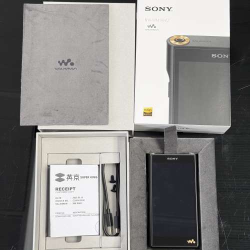 99%新 Sony 黑磚二代 NW-WM1AM2 DAP 高解析度音樂播放器