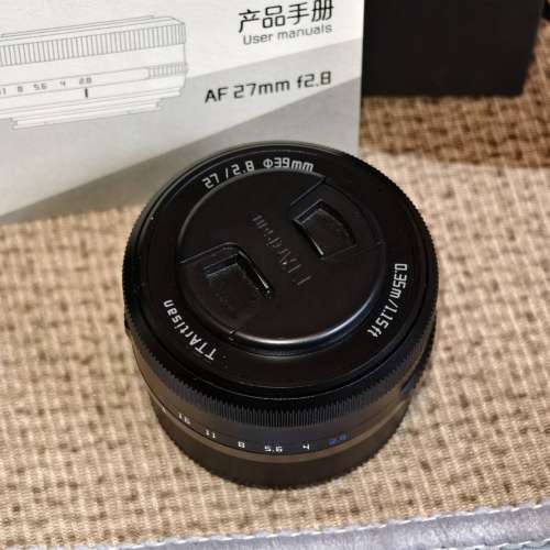 TTArtisan AF 27mm F2.8 FUJI X-MOUNT