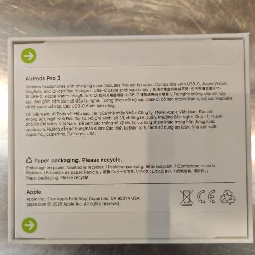 Apple airpods pro 3 全新行貨 無線耳機