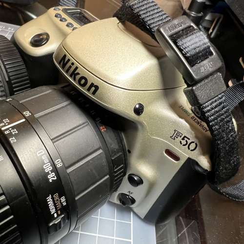 Nikon F50 菲林機 + 28-80mm + 100-300mm