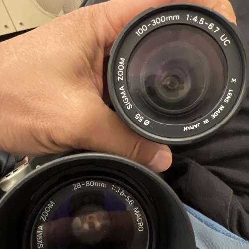 Nikon F50 菲林機 + 28-80mm + 100-300mm