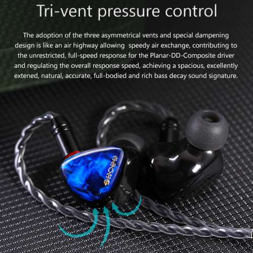 Shozy 最新推出 P10平板單元耳機。 PLANAR-DD-平板單元