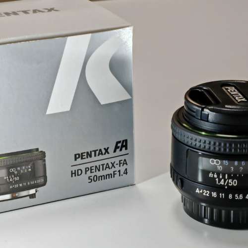 Pentax FA HD 50mm f/1.4 鏡頭