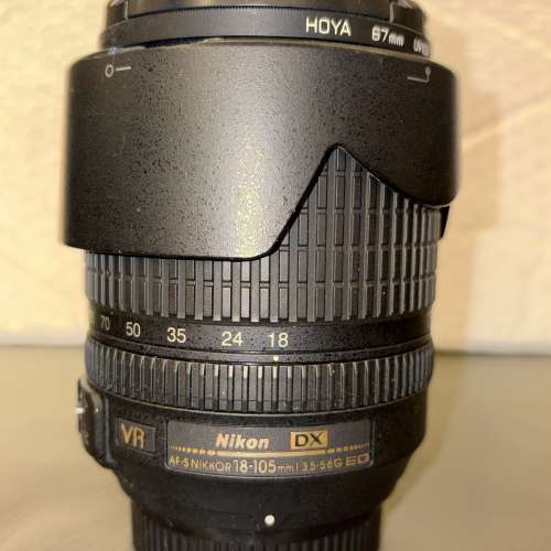 Nikon D100 body with AF 18-105 zoom