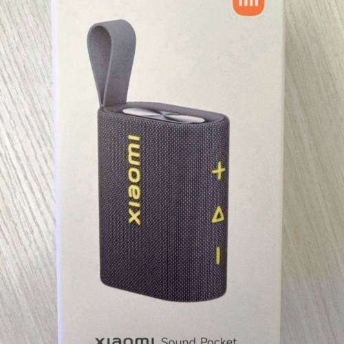 全新行貨勁靚聲小米Xiaomi Sound Pocket 藍牙喇叭 青灰色 有保用