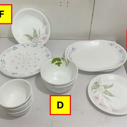 [新淨] Corelle 康寧 碗碟 餐具 Dinnerware Set