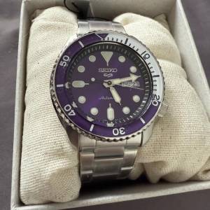 Seiko sport 5 紫色限定