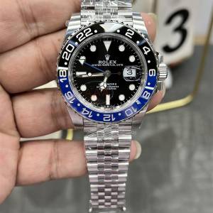 Rolex 勞力士 GMT-MASTER II m126710blnr-0002 黑藍圈 40mm 國米圈 VS