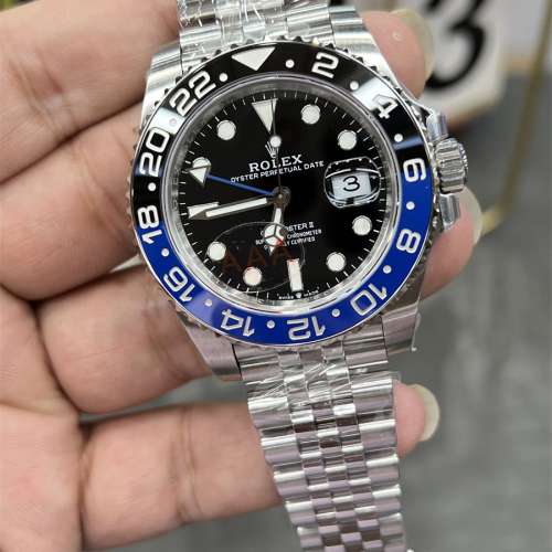 Rolex 勞力士 GMT-MASTER II m126710blnr-0002 黑藍圈 40mm 國米圈 VS