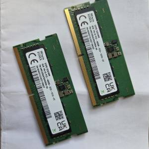 Dell 原廠DDR5 SODIMM 8G x 2 $200
