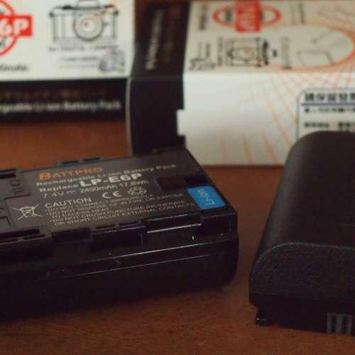 LP-E6 LP-E6N LP-E6NH LPE6P LP-E6P (2x全解碼版本電池優惠套裝)合Canon R5 Mark I...