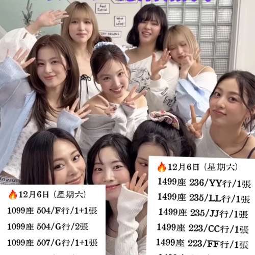 💖 原價出 TWICE 香港 周子瑜《啓德 2025》 💖 📅 演出日期：2025年12月6–7日（共 ...
