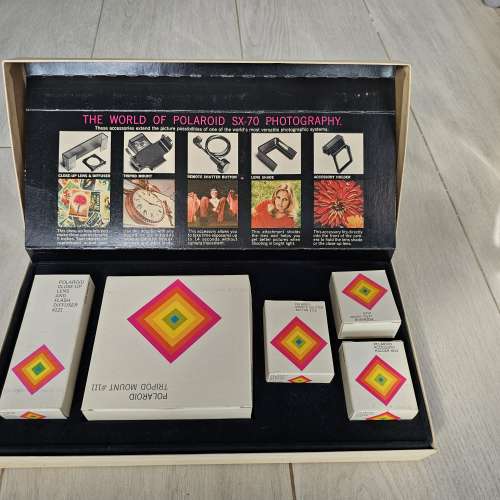 Polaroid SX-70 Land Camera Accessory Kit , 售$700