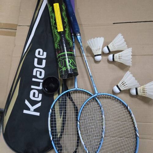 羽毛球拍一對連羽毛球