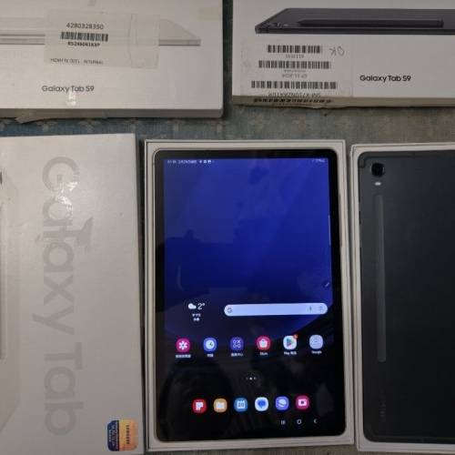 Samsung Galaxy Tab S9 X710 wifi版 8+128GB 全套新淨