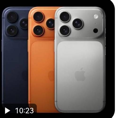 iPhone17pro細橙/藍機開封機 今晚旺角出機256