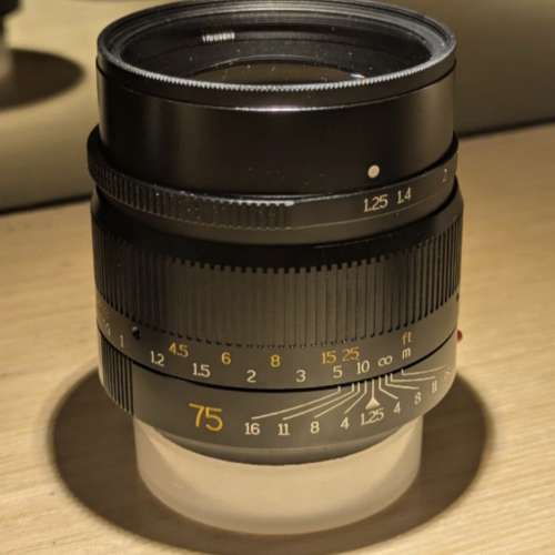 7Artisan 75mm F1.25 大光圈人像鏡 Leica M Mount