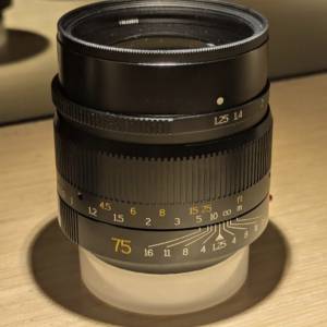 7Artisan 75mm F1.25 大光圈人像鏡 Leica M Mount