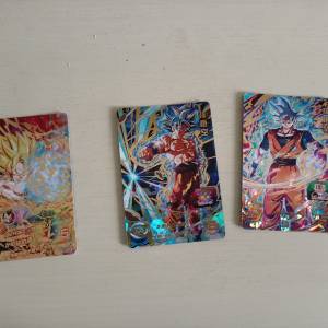 「港版」3 張 4星 孫悟空七龍珠英雄卡