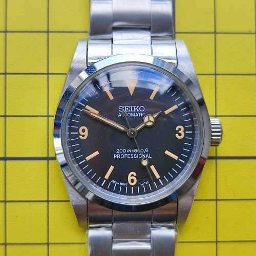 精工 mod 改古玩369手錶