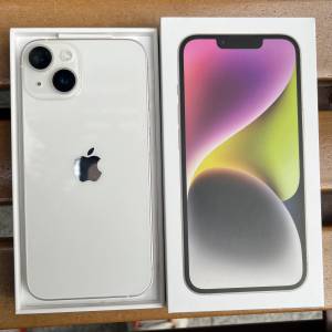 iPhone 14 256gb,港行雙卡極新，冇修冇拆，所有原裝，所有功能正常，全套齊！