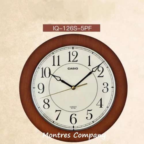 Montres Company 香港註冊公司(32年老店) 卡西歐 CASIO 鐘 時鐘 指針鐘 IQ126 IQ-1...