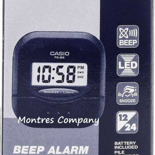 Montres Company 香港註冊公司(32年老店) 卡西歐 CASIO 鐘 時鐘 鬧鐘 跳字鐘 跳字...